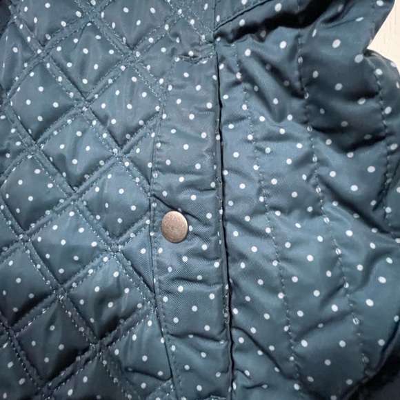 Merona Blue Quilted Vest Insulated Stand-Up Collar. Size M - Picture 7 of 11